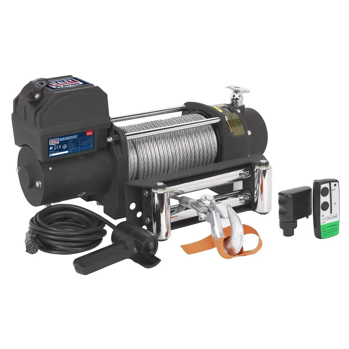 Sealey Srw4300kit 12V Self Recovery Wireless Winch Srw4300 Combo Kit 1