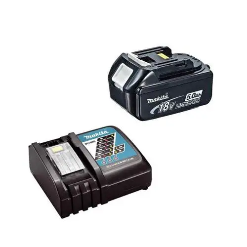 Makita Bl1850 18V 5.0Ah Li-Ion Lxt Genuine Battery And Charger 1
