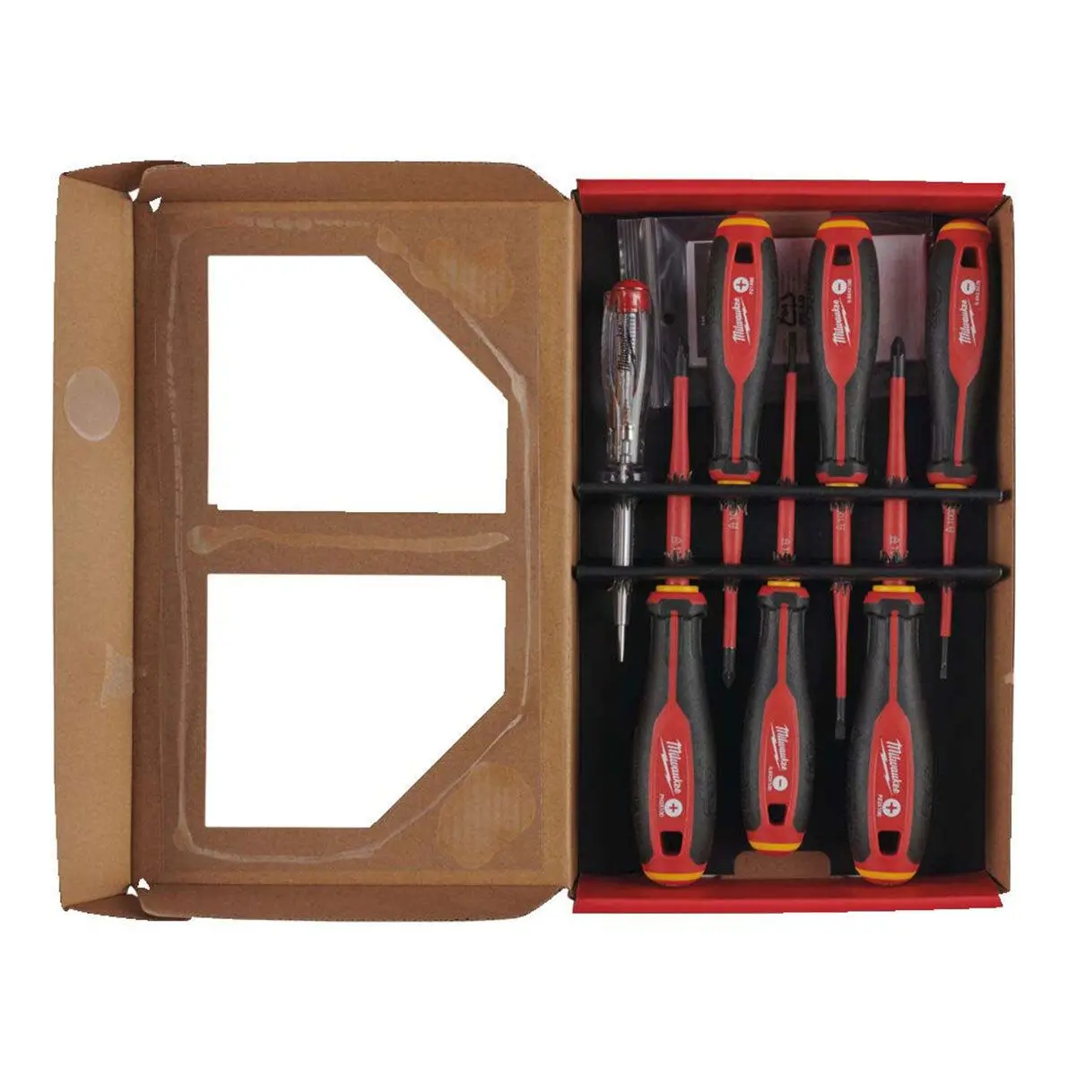 Milwaukee Tri-Lobe Vde Screwdriver Pz Set 7 Piece 4932478738 1