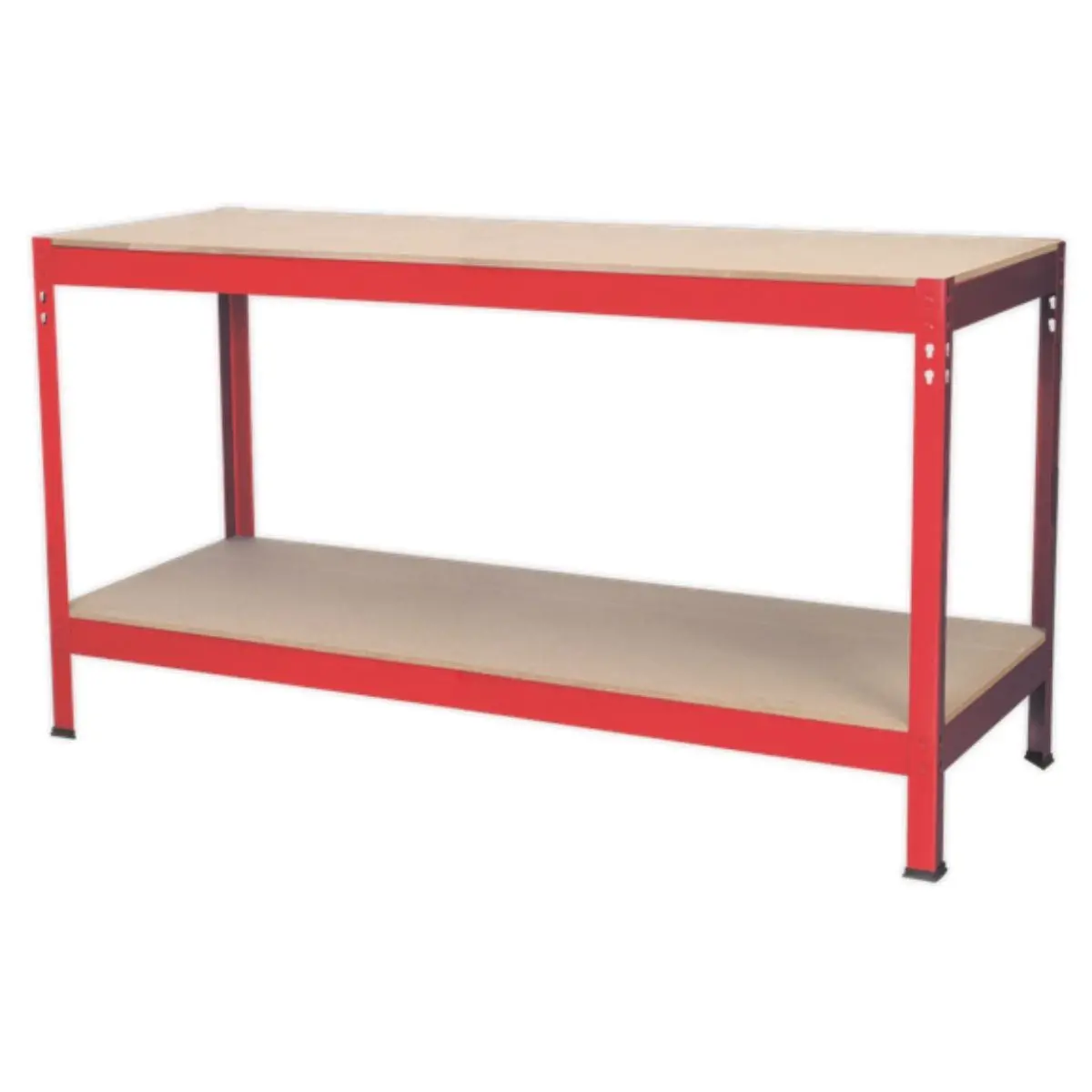 Sealey Ap1535 1.53M Steel Workbench With Wooden Top 1