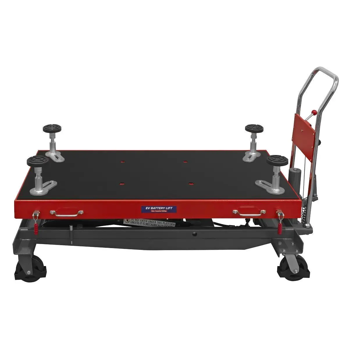 Sealey Evbt1000 Ev High Lift Ev Battery Lift/Hydraulic Platform Truck 1000Kg Capacity 1