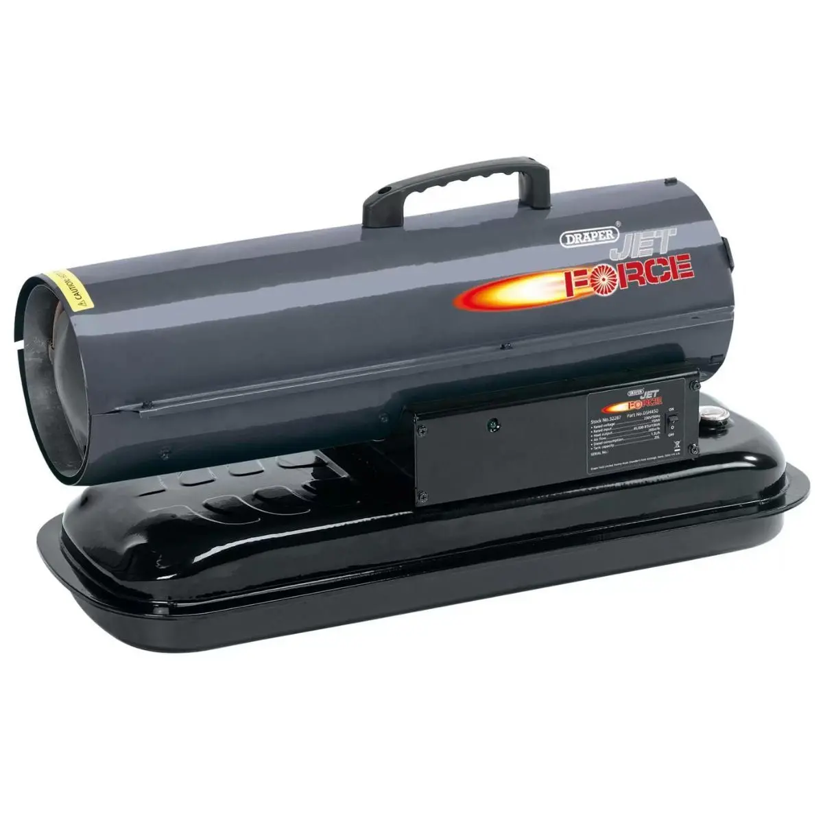 Draper Dsh450 Jet Force Diesel And Kerosene Space Heater Efficient For Large Spaces 13 Kw 32287 1