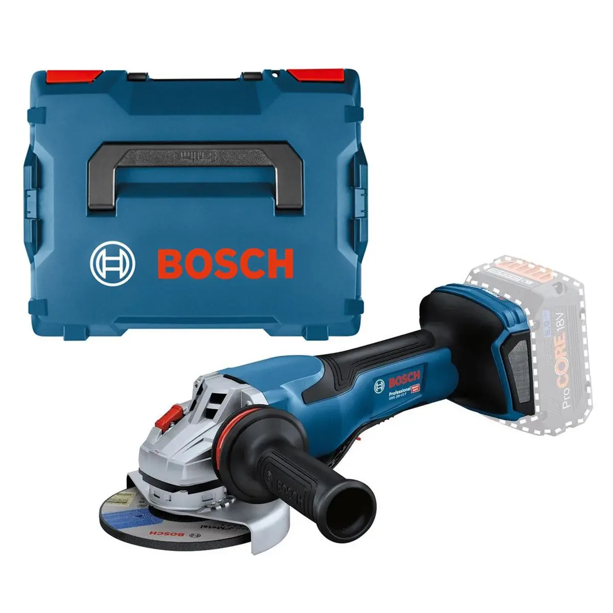 Bosch Gws 18V-15C Professional Angle Grinder 125Mm Body Only For Power And Precision 06019H6000 1