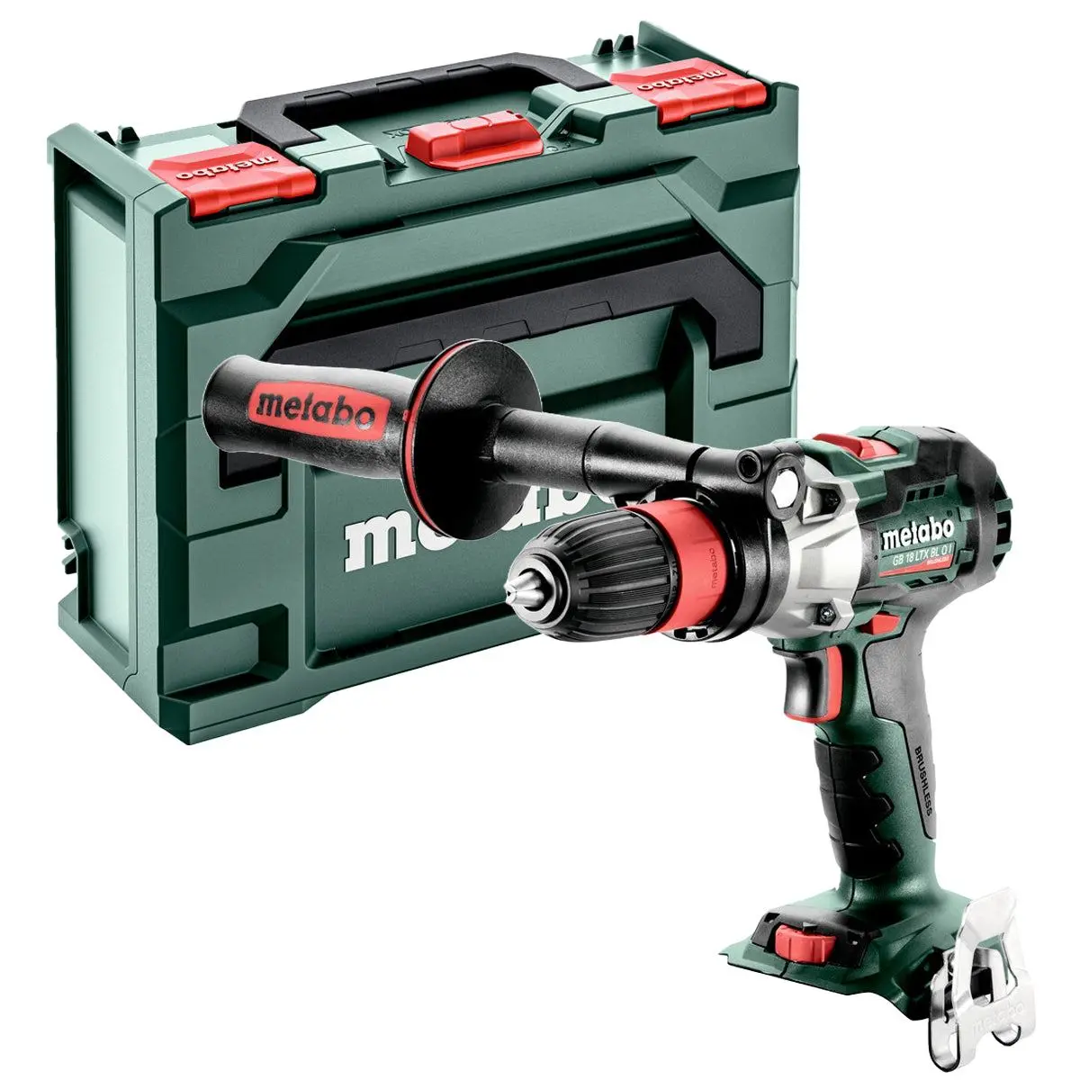 Metabo Gb 18 Ltx Bl Q I 18V Brushless Tapper Drill Driver Body Only & Metabox 602362840 1