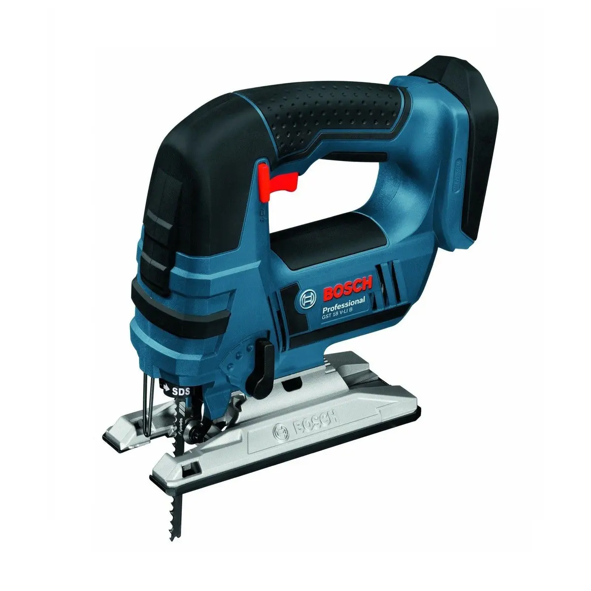 Bosch Gst 18V-Li B Professional & Lightweight Jigsaw Body Only With Tool Free Blade Change 06015A6100 1