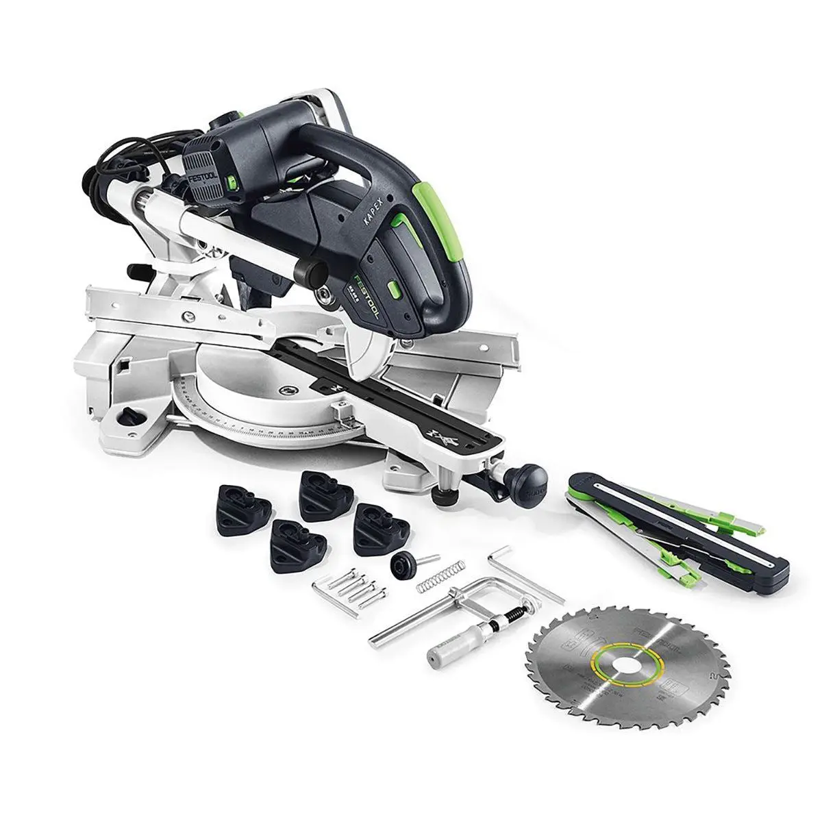 Festool Ks 60 E-Set 230V Gb 216Mm Sliding Compound Mitre Saw - 561729 1