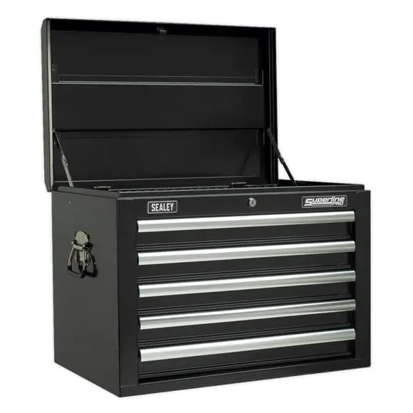 Sealey Ap33109b Topchest 10 Drawer With Ball Bearing Runners Black 1