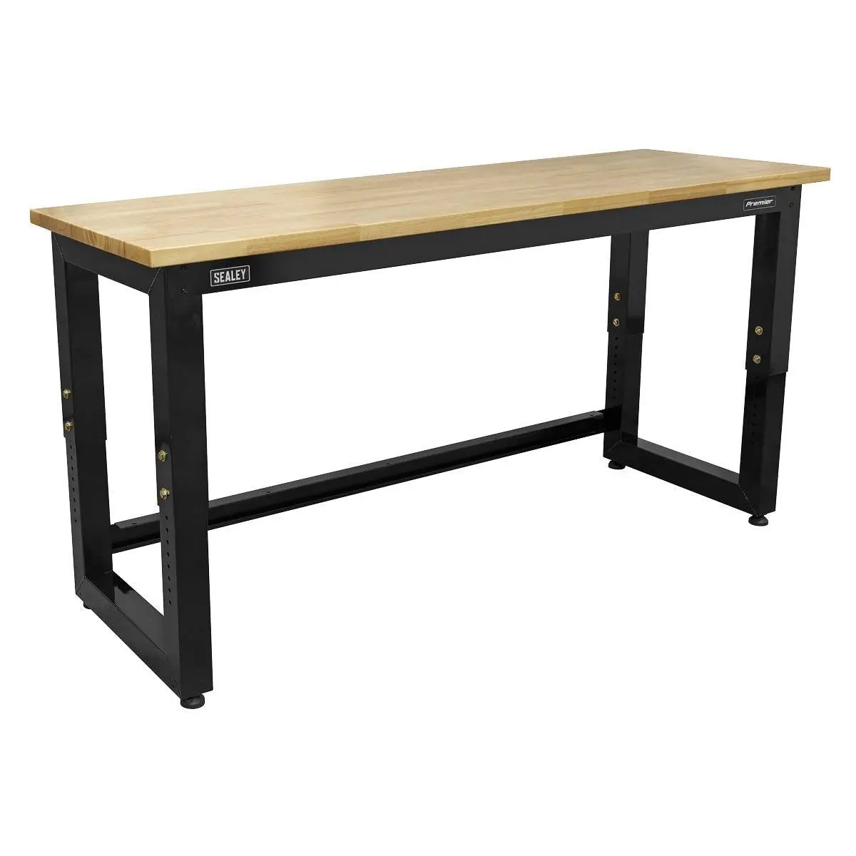 Sealey Apms22 Steel Adjustable Workbench With Wooden Worktop 1830Mm 1
