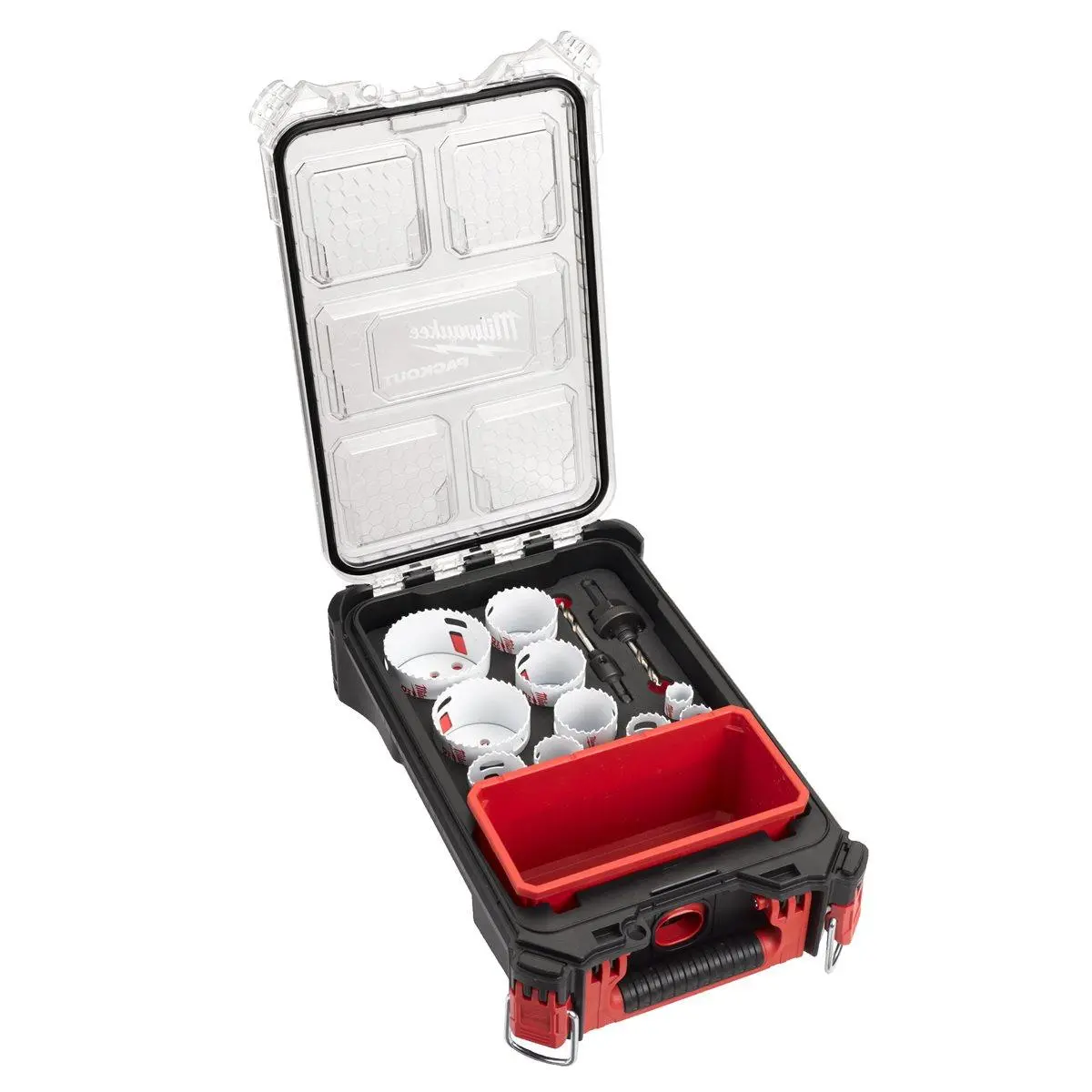 Milwaukee 12 Piece Packout Hole Dozer Bi-Metal Holesaw Set 4932472248 1