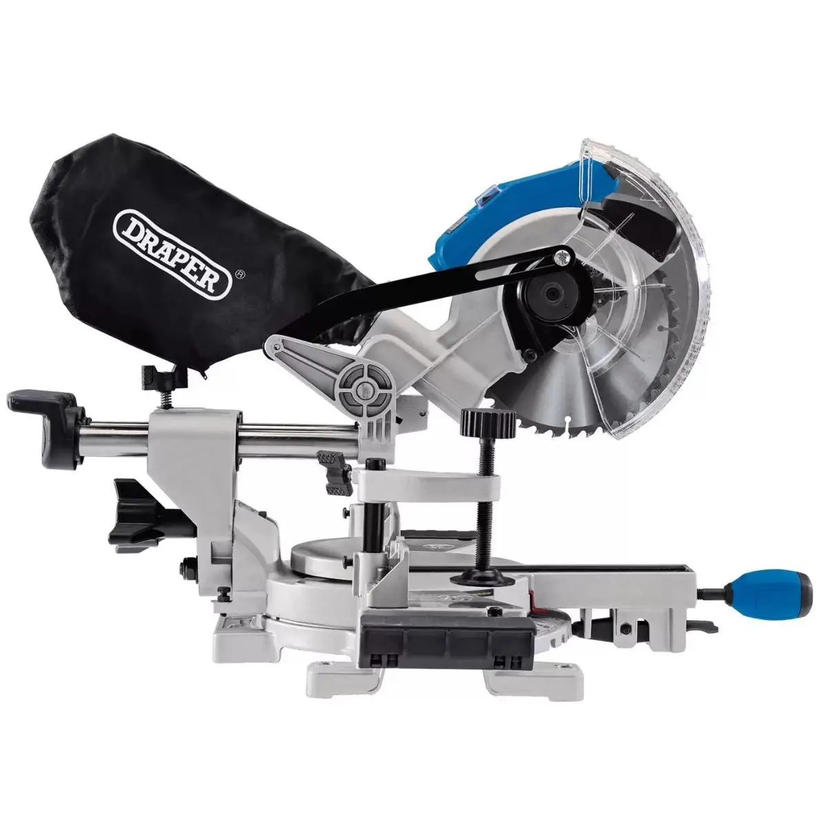 Draper D20ms185 20V Brushless Sliding Compound Mitre Saw 185Mm Body Only 55588 2