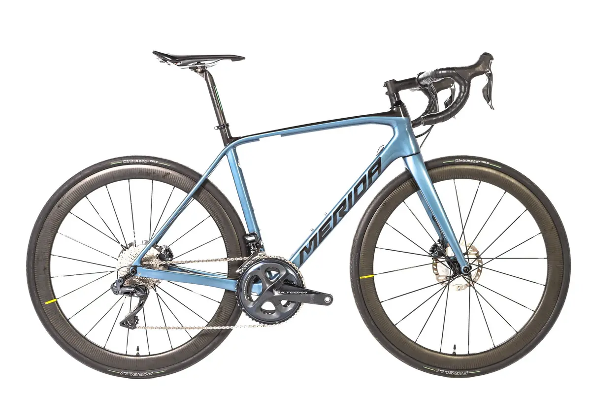 Merida Scultura 7000E Shimano Ultegra Di2 Disc Road Bike 2021, Size 52Cm 1