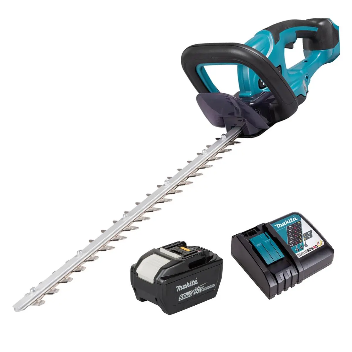 Makita Duh507z 18V Lxt Hedge Trimmer With 1 X 9.0Ah Battery & Charger 1