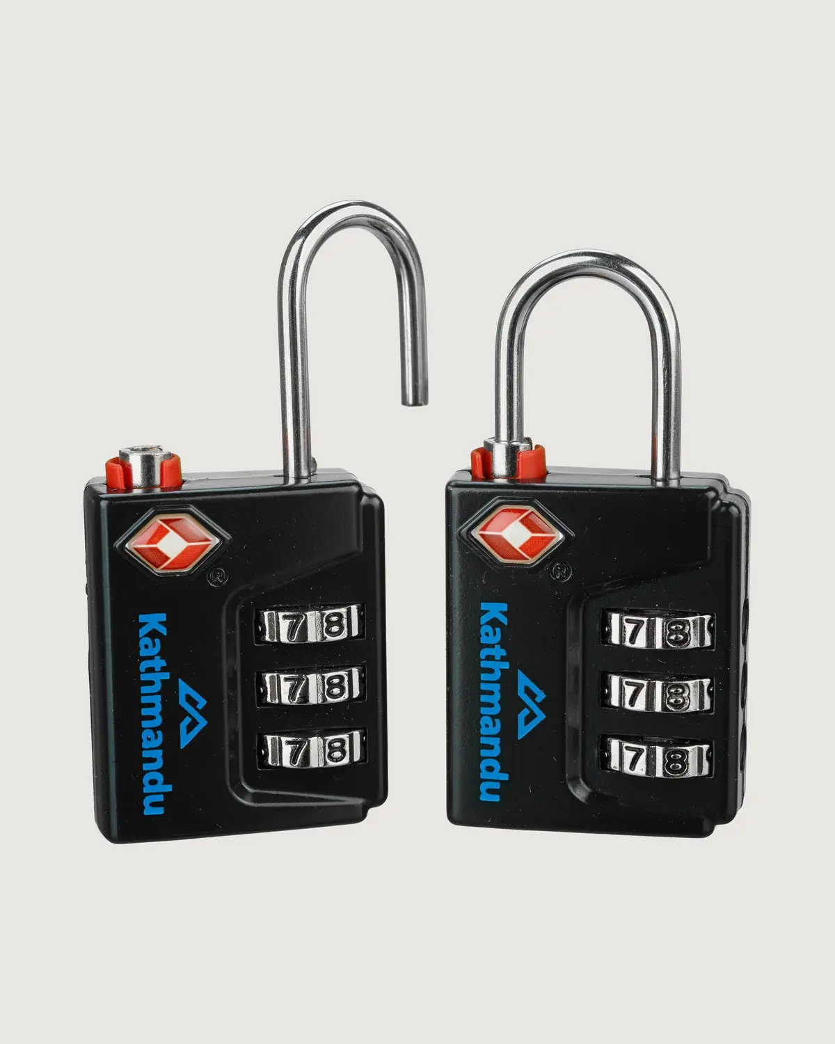 Tsa 3 Dial Padlock - Black/Blue 1