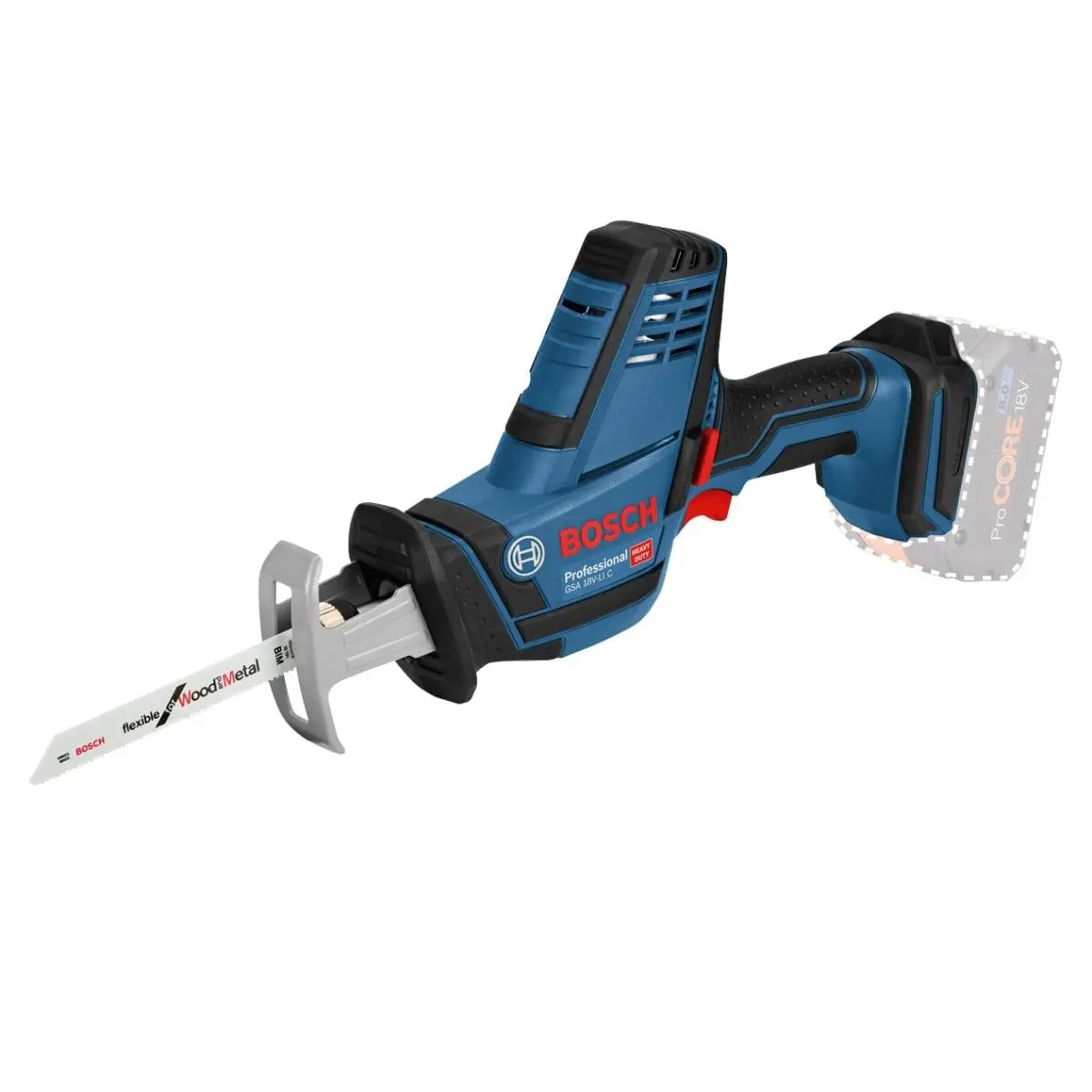 Bosch Gsa 18V-Li C Professional Reciprocating Saw Cutting Tool For Professionals Body Only 06016A5001 1