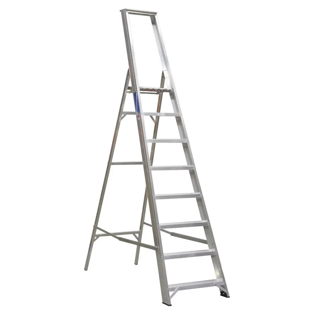 Sealey Axl8 8-Tread Industrial Aluminium Step Ladder 1