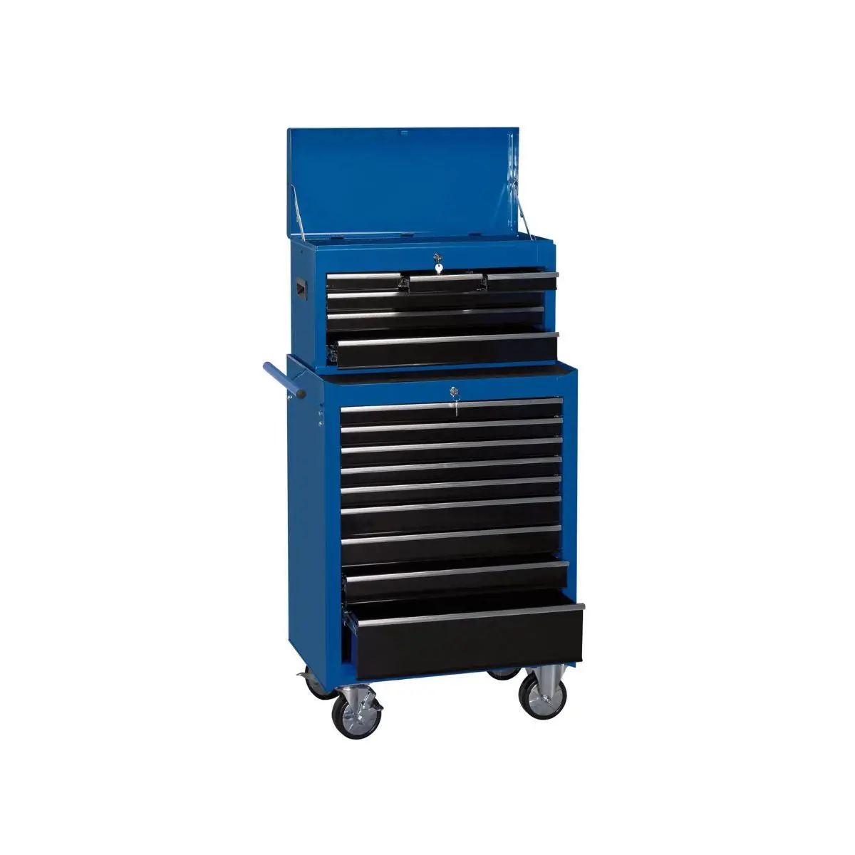 Draper Rc9d/Tc6d Combination Roller Cabinet And Tool Chest 15 Drawer 11533 1