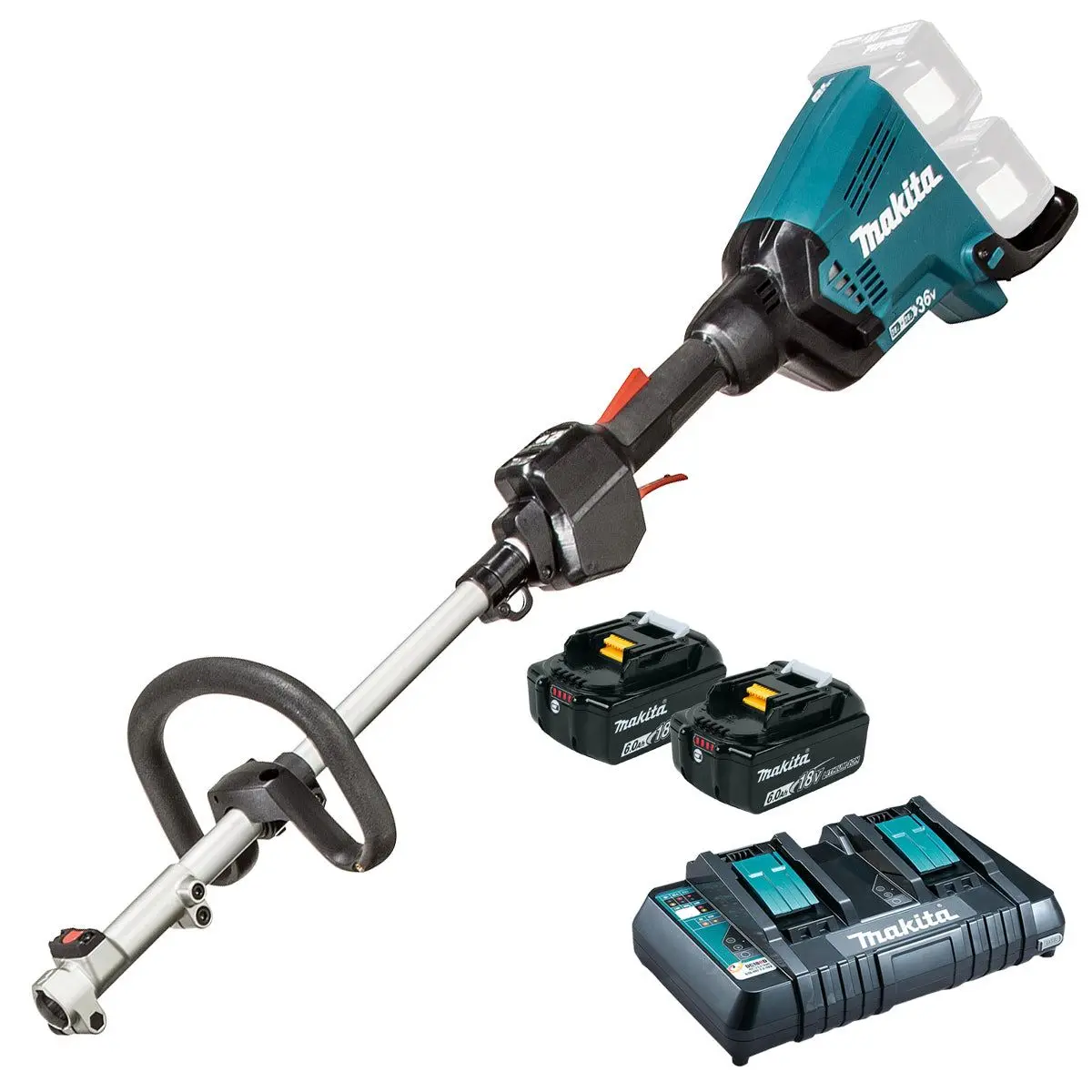 Makita Dux60pg2 36V Brushless Split Shaft With 2 X 6.0Ah Batteries & Charger 1