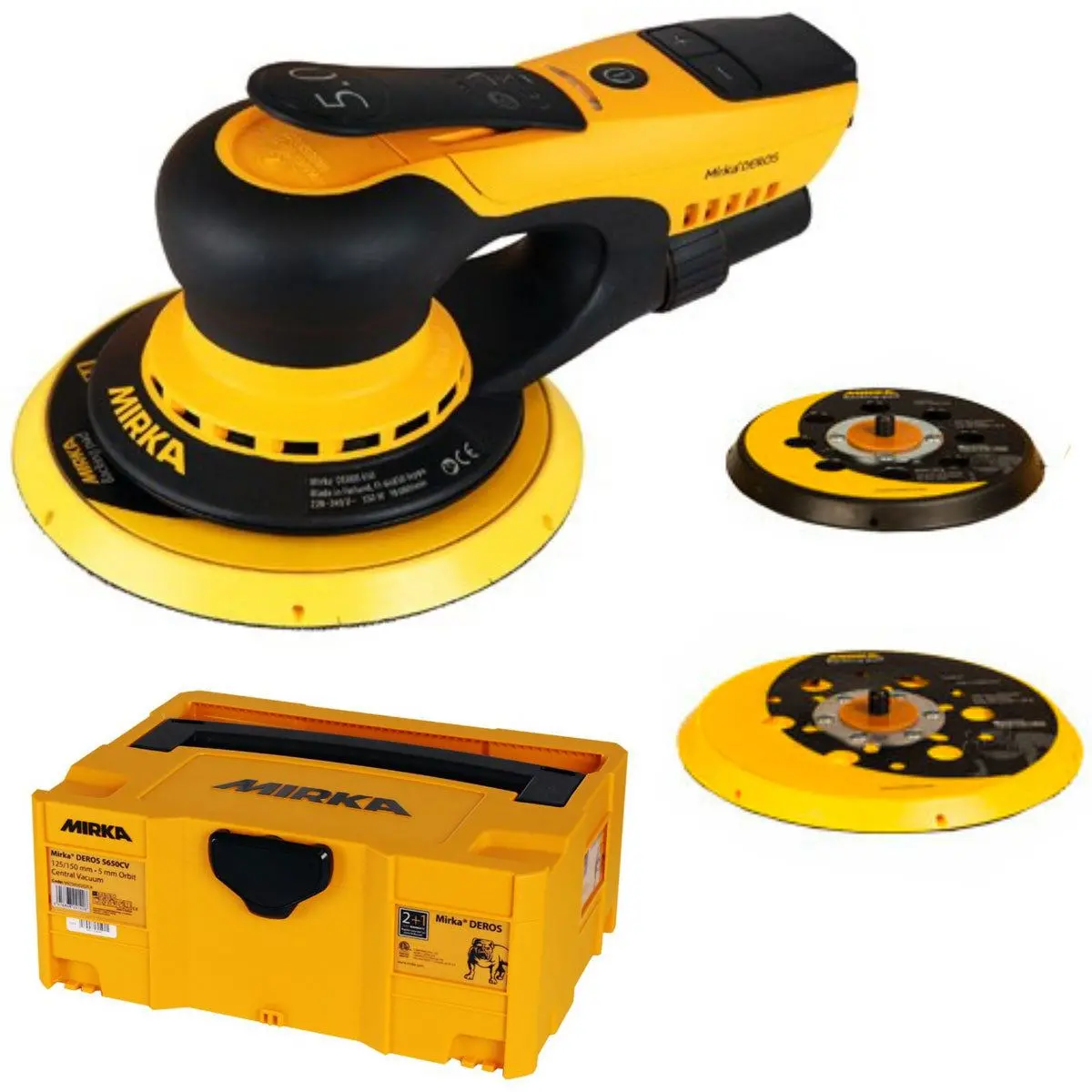 Mirka Deros 5650Cv 5Mm Random Orbital Sander 230V 1