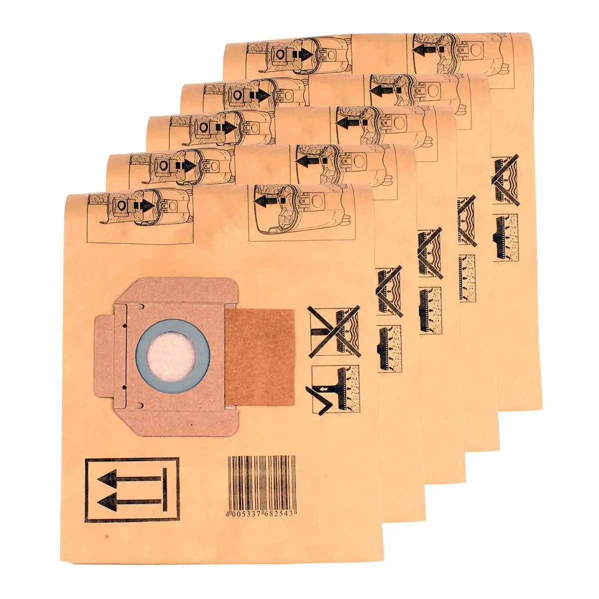 Makita P-70194 Paper Dust Bags For Vc3012m Pack Of 5 1