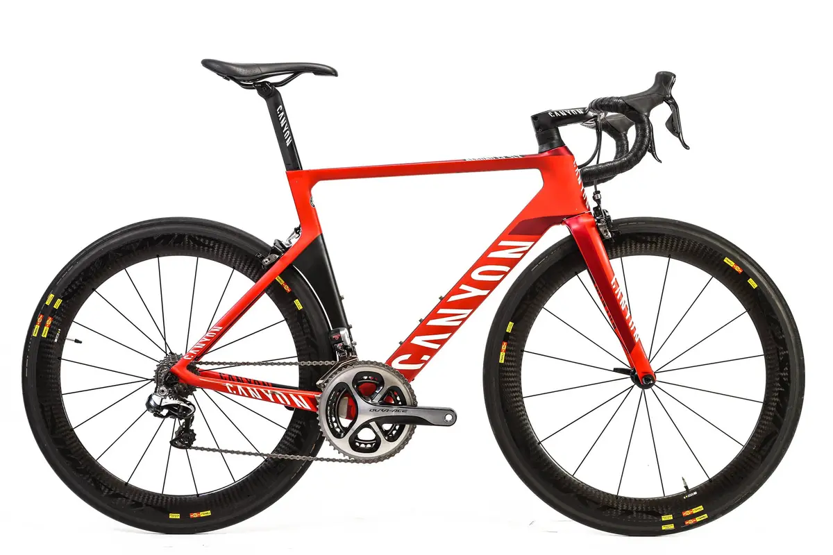 Canyon Aeroad Cf Slx 9.0 Shimano Dura-Ace Di2 Road Bike 2017, Size Medium 1
