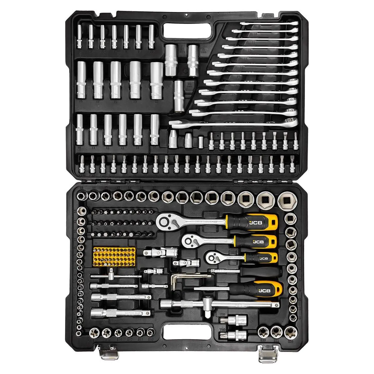 Jcb 38841 216 Piece Socket And Bit Set Chrome Vanadium Steel 2