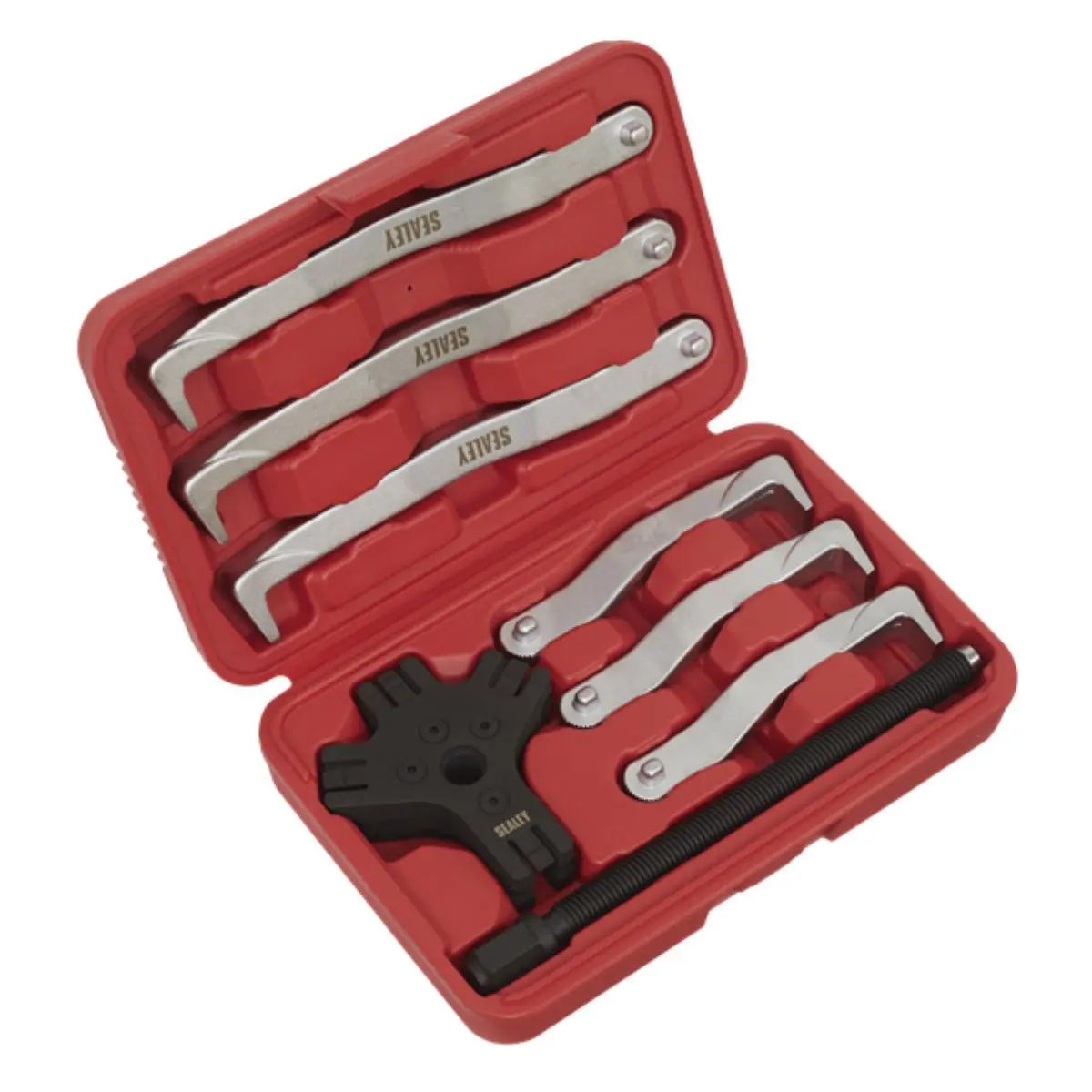 Sealey Vs83 Fast Action Twin/Triple Leg Reversible Puller 8Pc Set 1