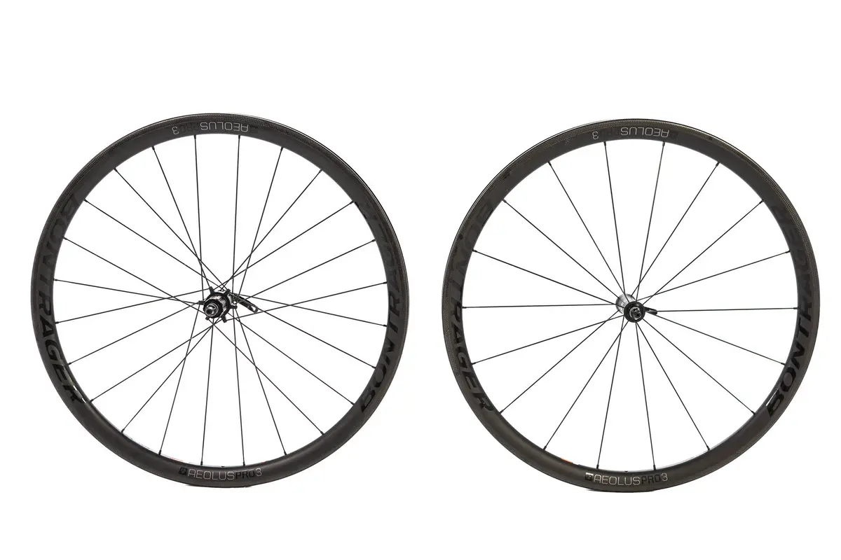 Bontrager Aeolus Pro 3 Carbon Wheelset, Shimano Freehub 1