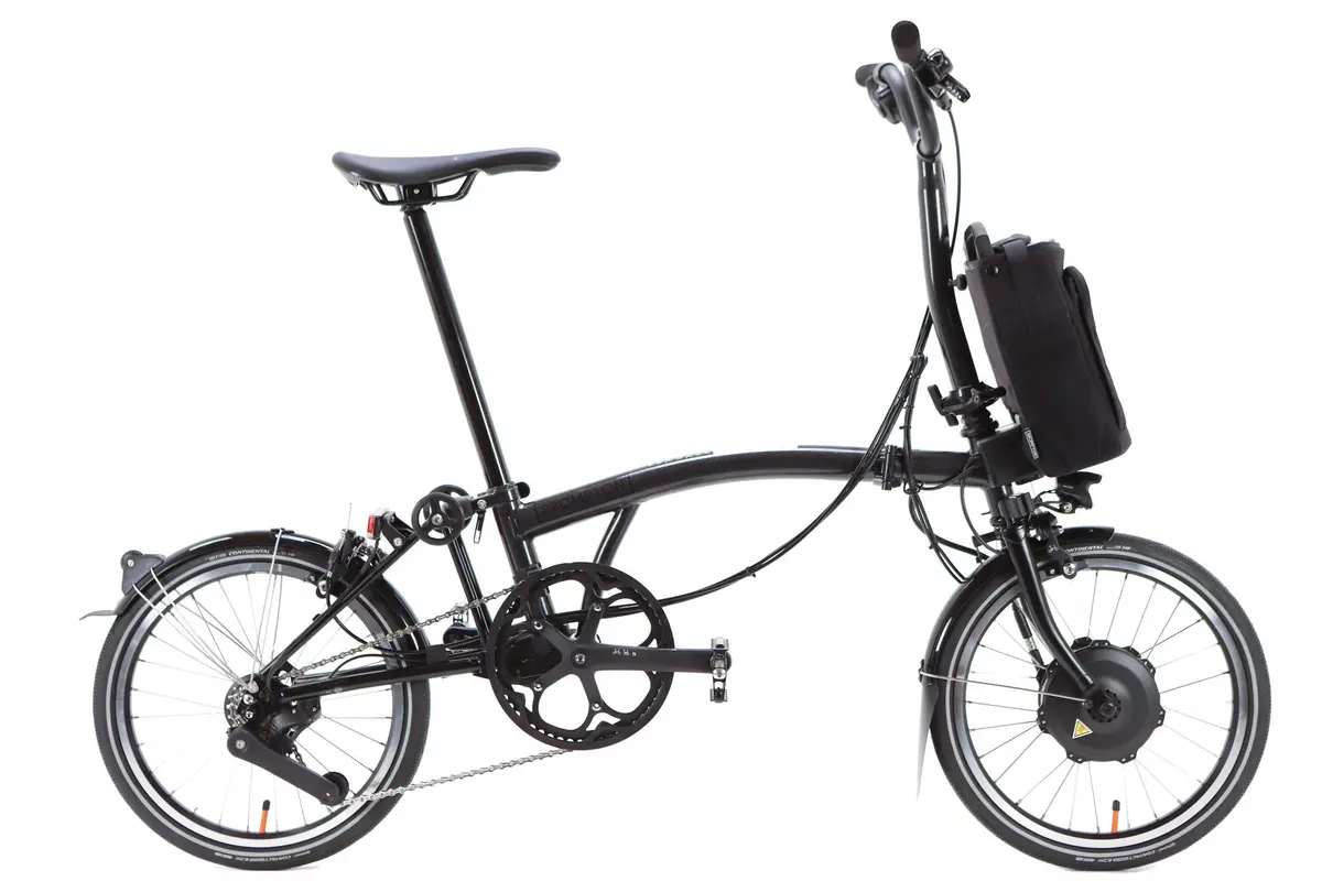 Brompton P-Line Explore Electric Folding Bike 2025 1