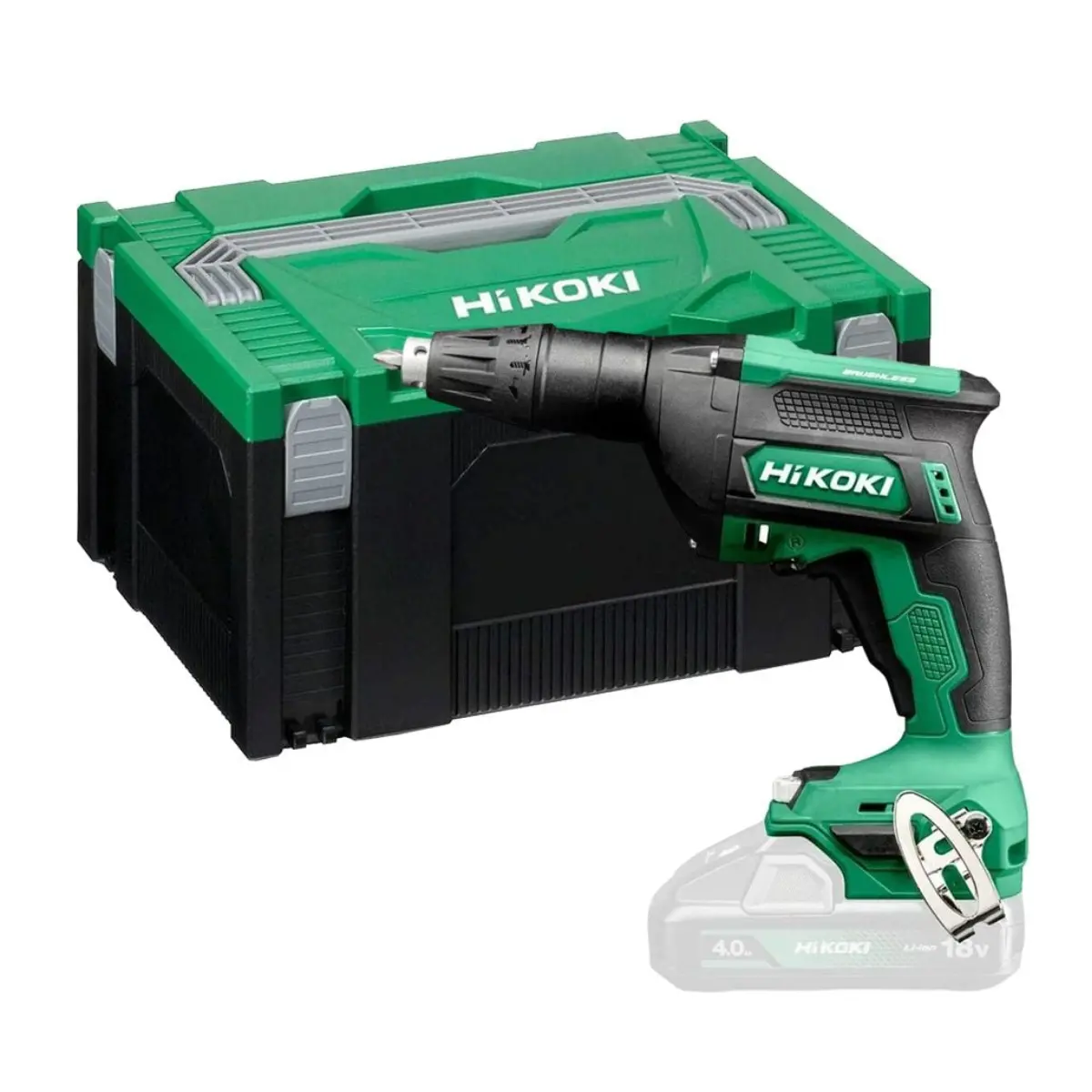 Hikoki W18daw2z 18V Brushless Drywall Screwdriver Body Only With Case 1