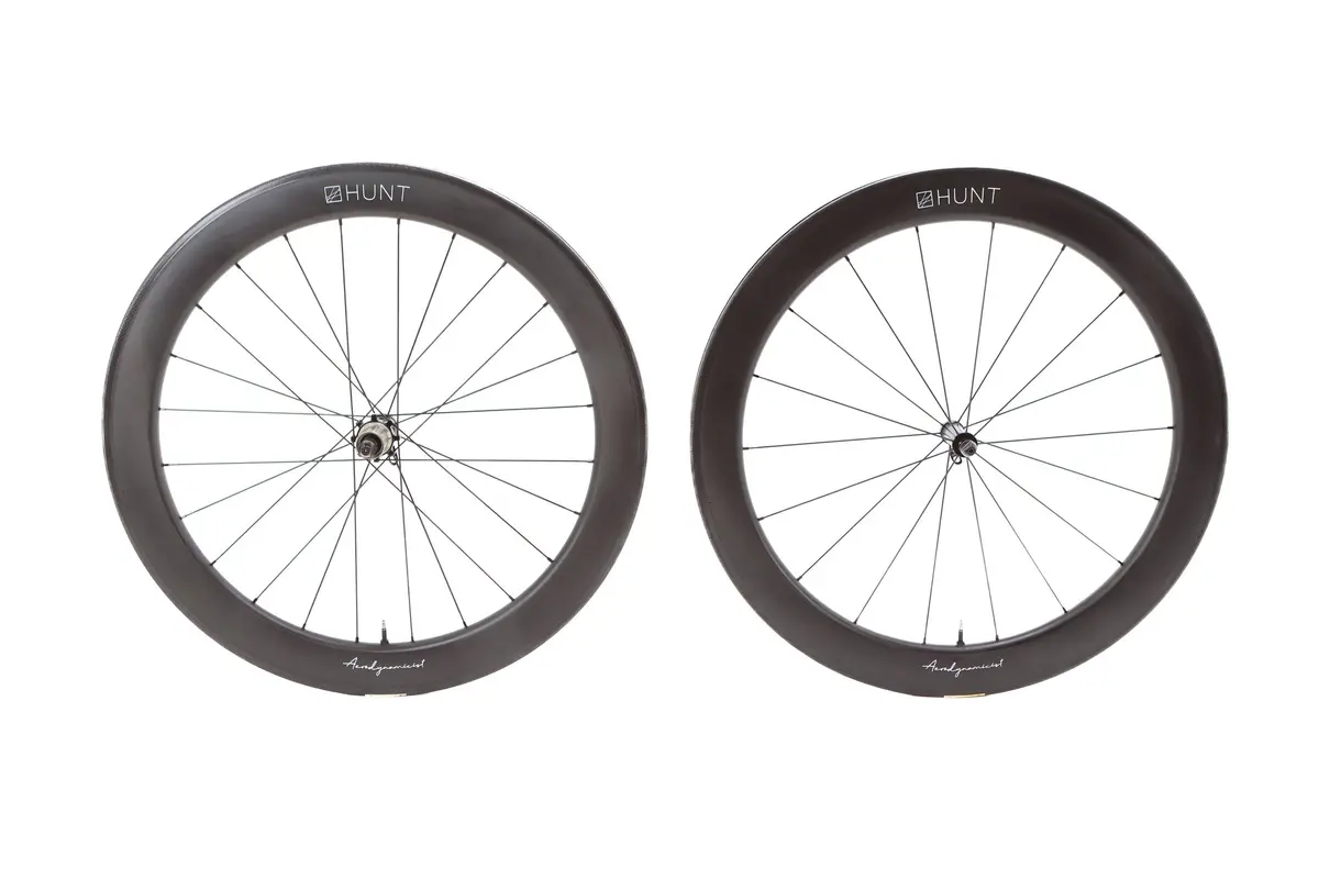 Hunt 62 Aerodynamicist Carbon Wheelset, Shimano Freehub 1
