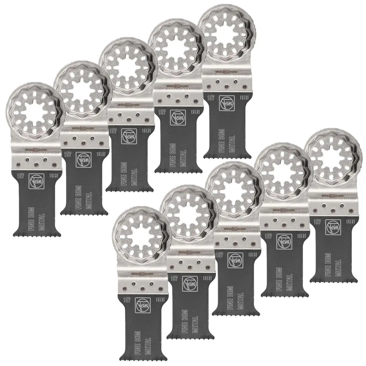 Fein 30Mm Starlock E-Cut Fine Bim Saw Blade 63502157240 Pack Of 10 1