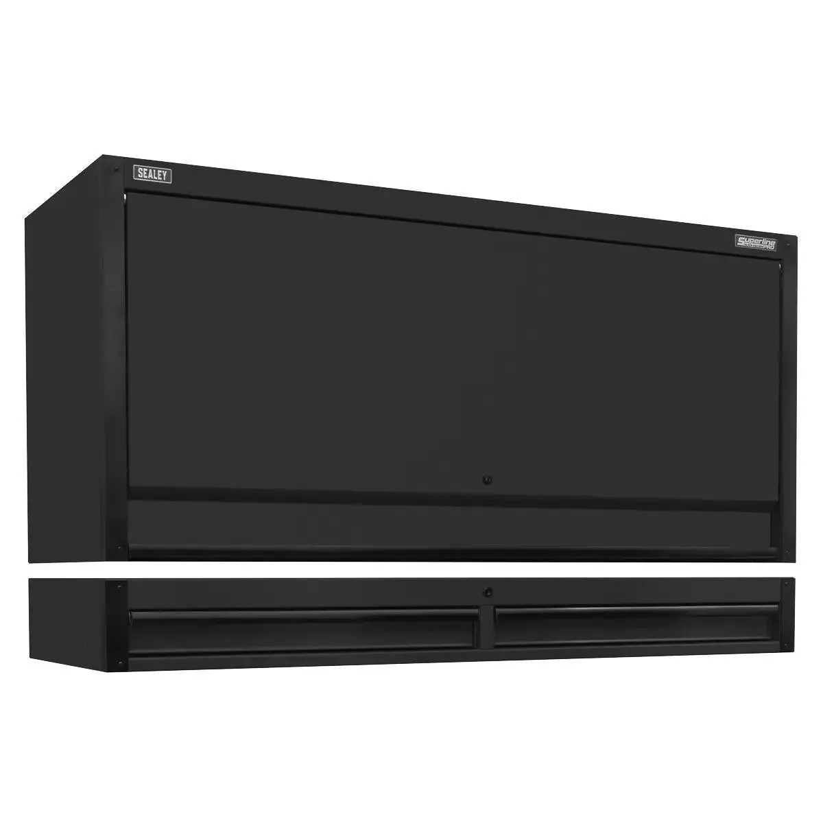 Sealey Ap6203be Superline Pro Black Edition Top Hutch & 2 Drawer Riser 1549Mm 1