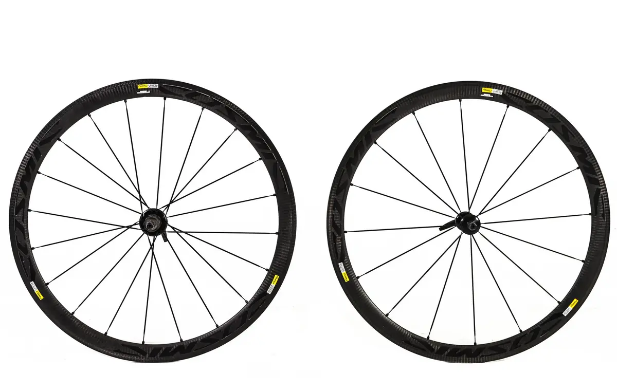 Mavic Cosmic Carbone 40 Elite Road Wheelset, Shimano Freehub 1