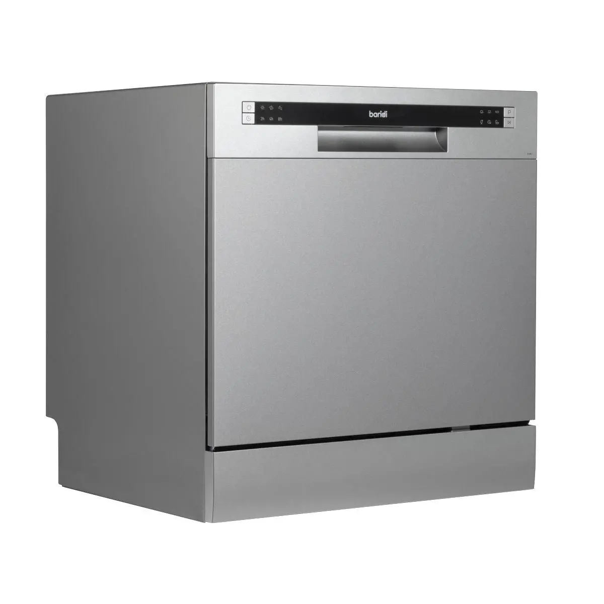 Sealey Dh87 Baridi Tabletop Dishwasher 8 Place Settings 8L Capacity Silver 230V/1500W 1