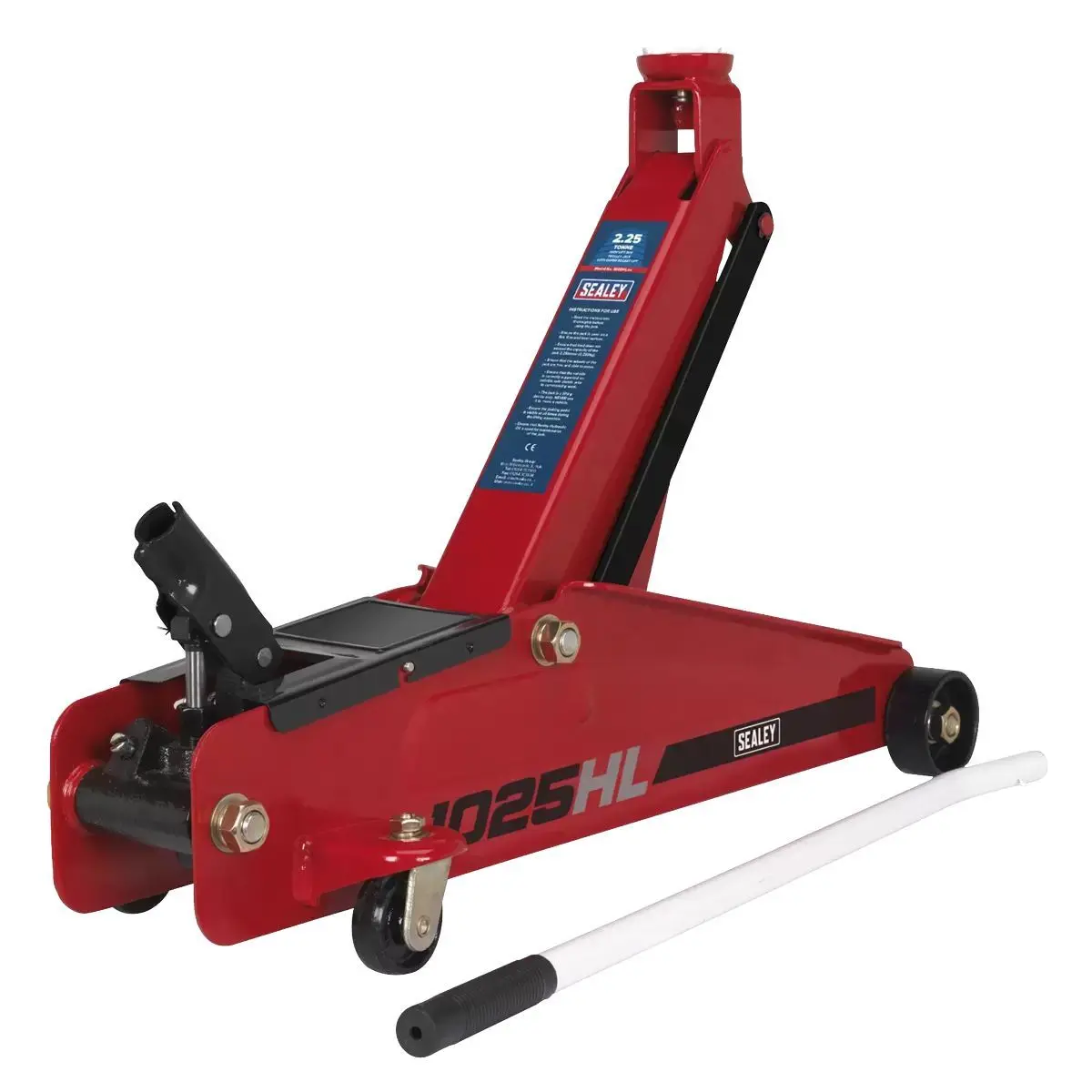 Sealey 1025Hl Trolley Jack 2.25Tonne High Lift Quick Lift 1