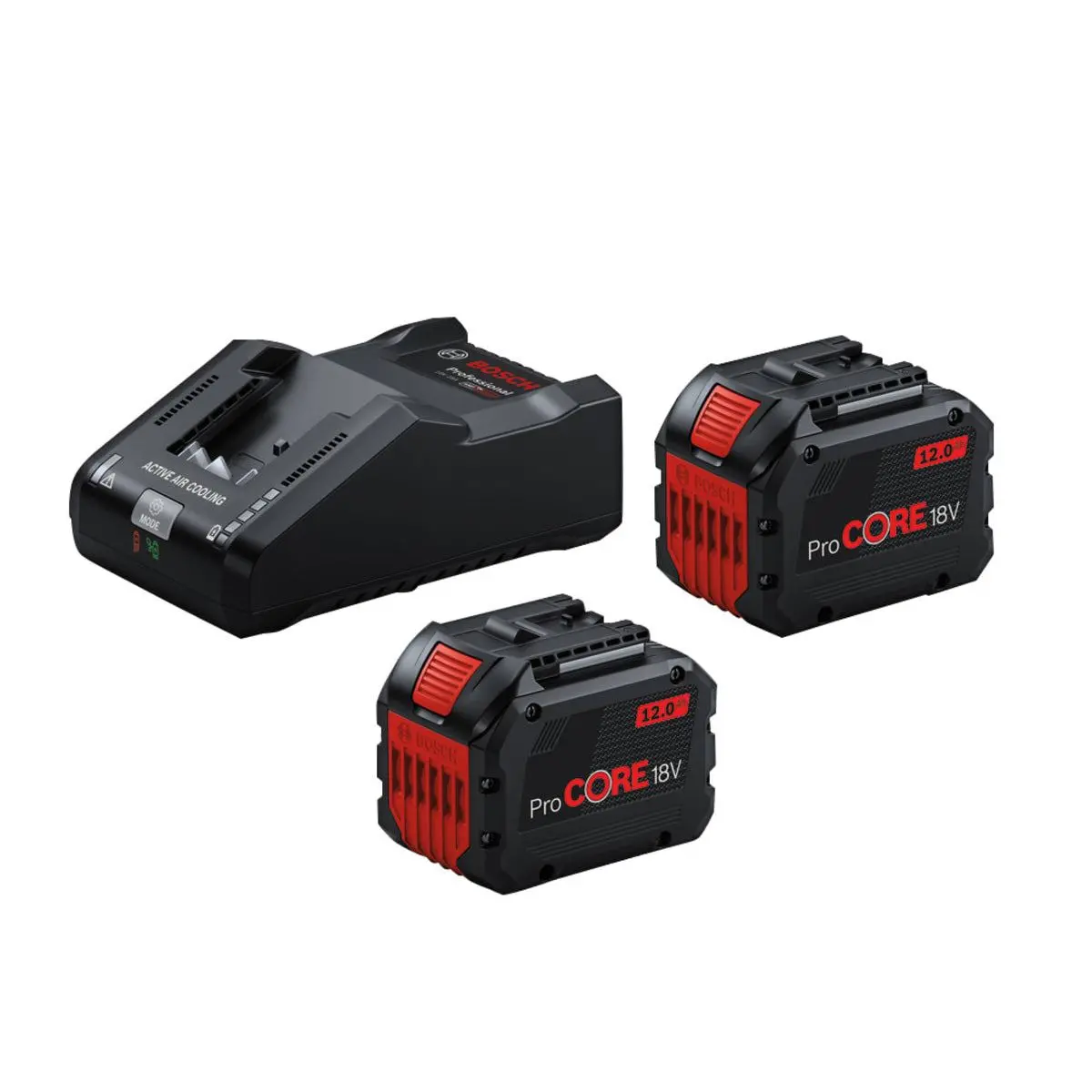 Bosch Procore 18V 12.0Ah Battery & Charger Starter Kit Reliable Power Source For Cordless Tools 0600A02t5x 1