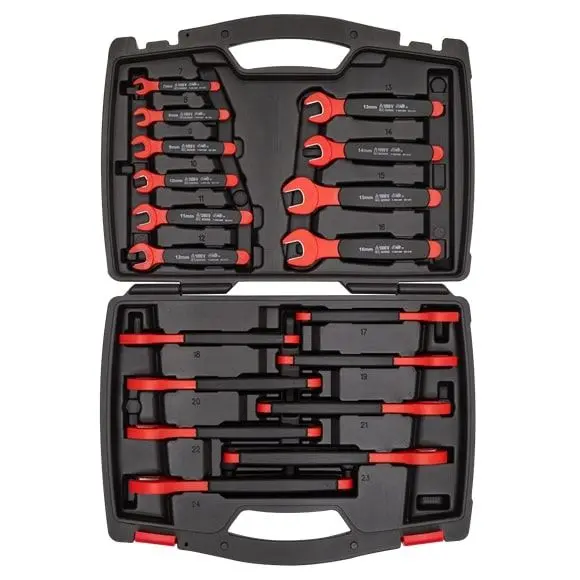 Sealey Ak63172 Vde Approved Insulated Open End Spanner Set 18Pc 2