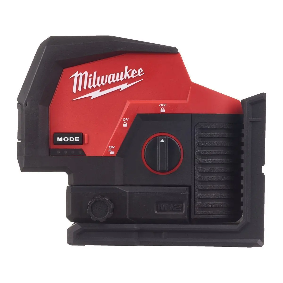Milwaukee M12cllp-0 12V Green Cross Line 2 Plane Laser 360° With 1 X 6.0Ah Battery Charger & Case 2