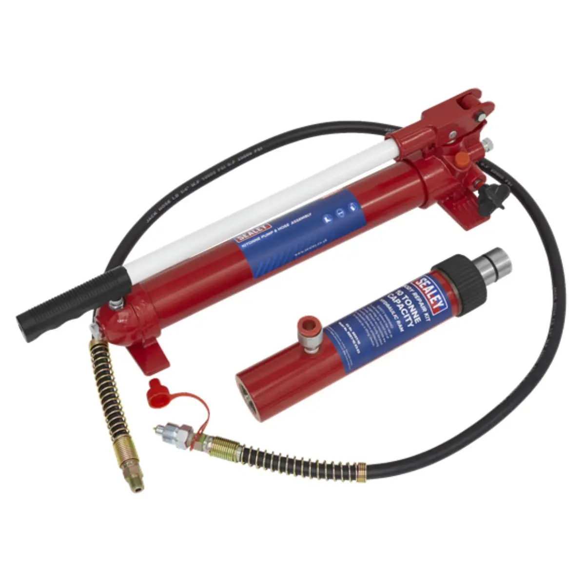 Sealey Re97.10-Combo Push Ram With Pump & Hose Assembly 2
