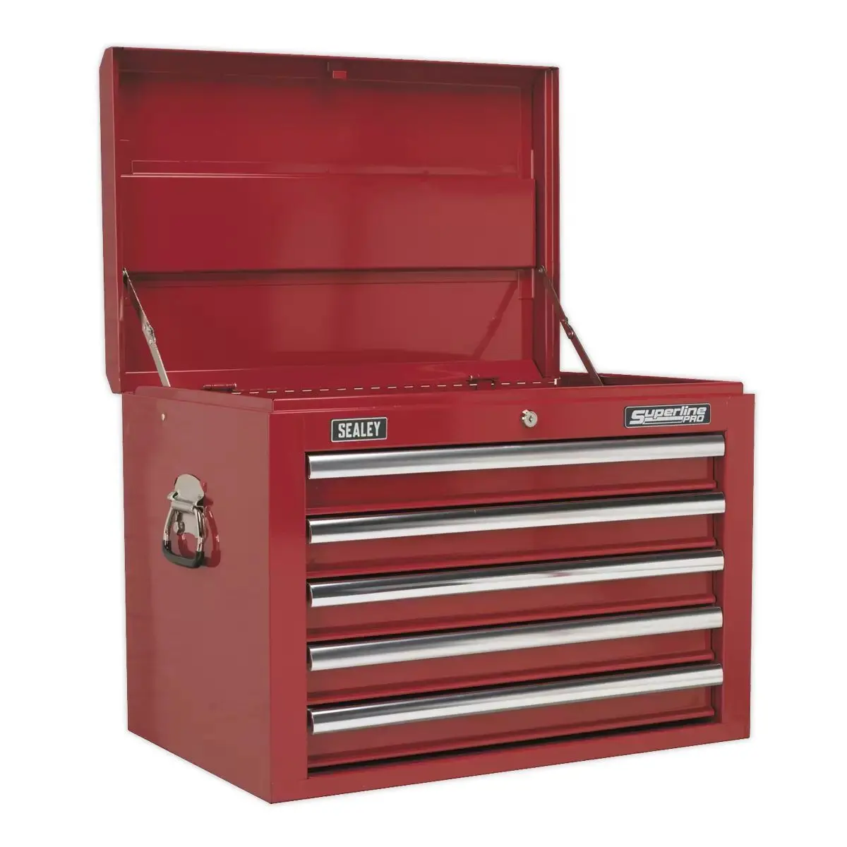 Sealey Ap26059t Topchest 5 Drawer With Ball Bearing Runners Red 1