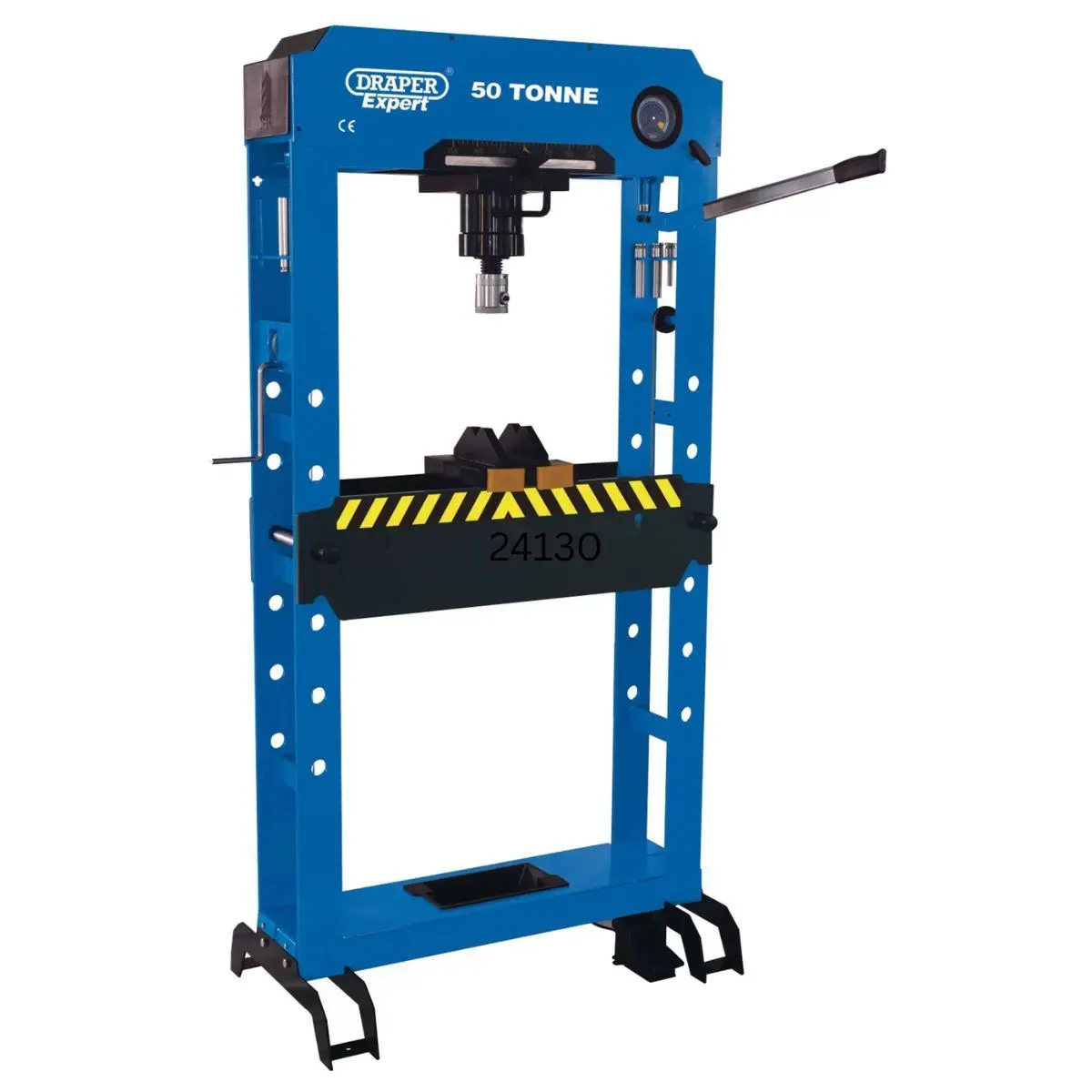 Draper Pfp/50 Expert Pneumatic/Hydraulic Floor Press 50 Tonne 35582 1