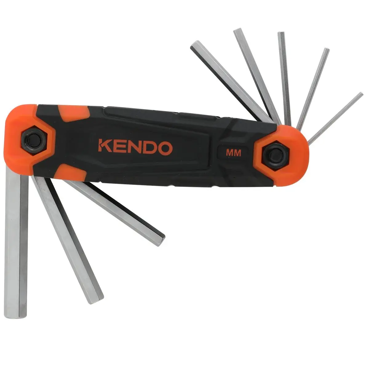 Kendo Folding Hex Key Set 8 Pieces 1