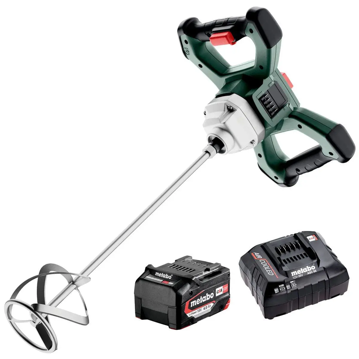 Metabo Rw 18 Ltx Bl 120 18V Brushless 120Mm Stirrer With 1 X 4.0Ah Battery & Charger 1