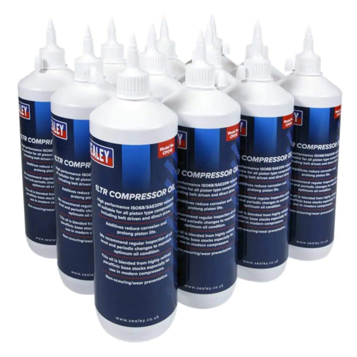 Sealey Cpo/1 Compressor 1L Oil -Pack Of 12 1
