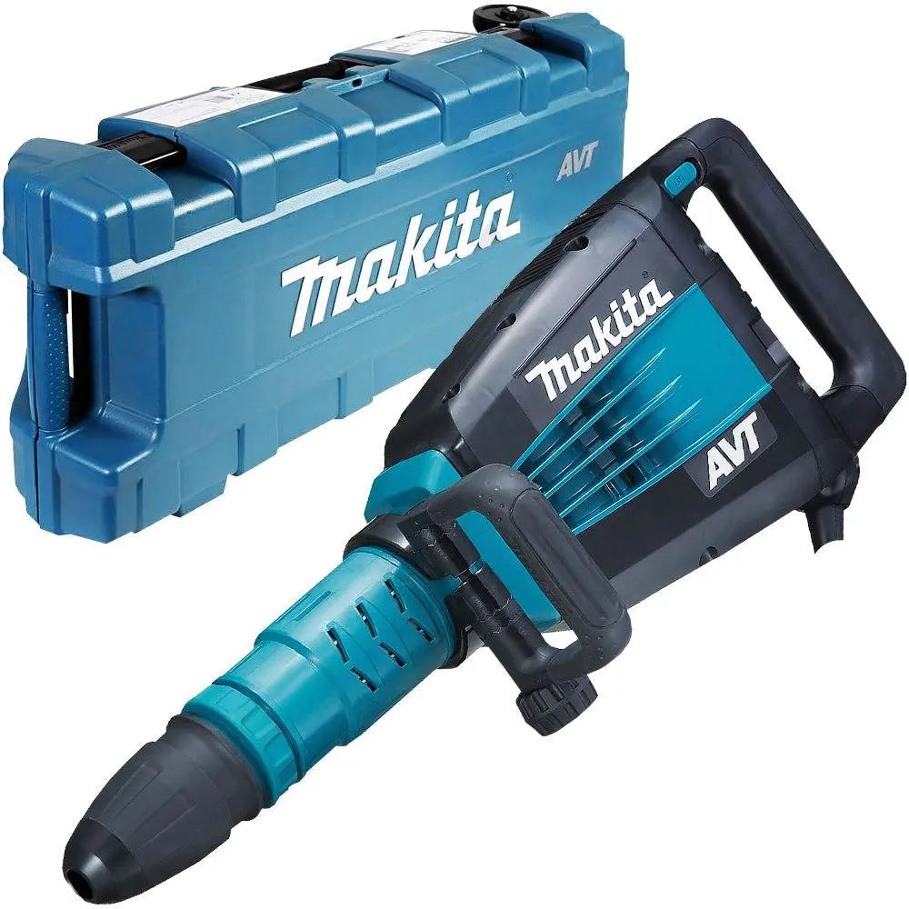 Makita Hm1214c/1 Demolition Hammer Sds-Max With Avt 110V 1