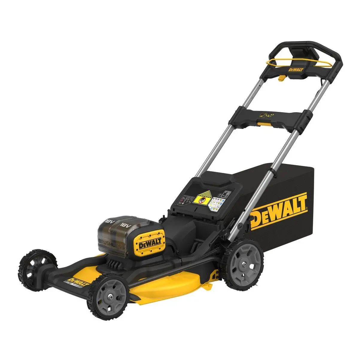 Dewalt Dcmwp134n-Xj 36V Brushless 53Cm Lawn Mower Body Only 1