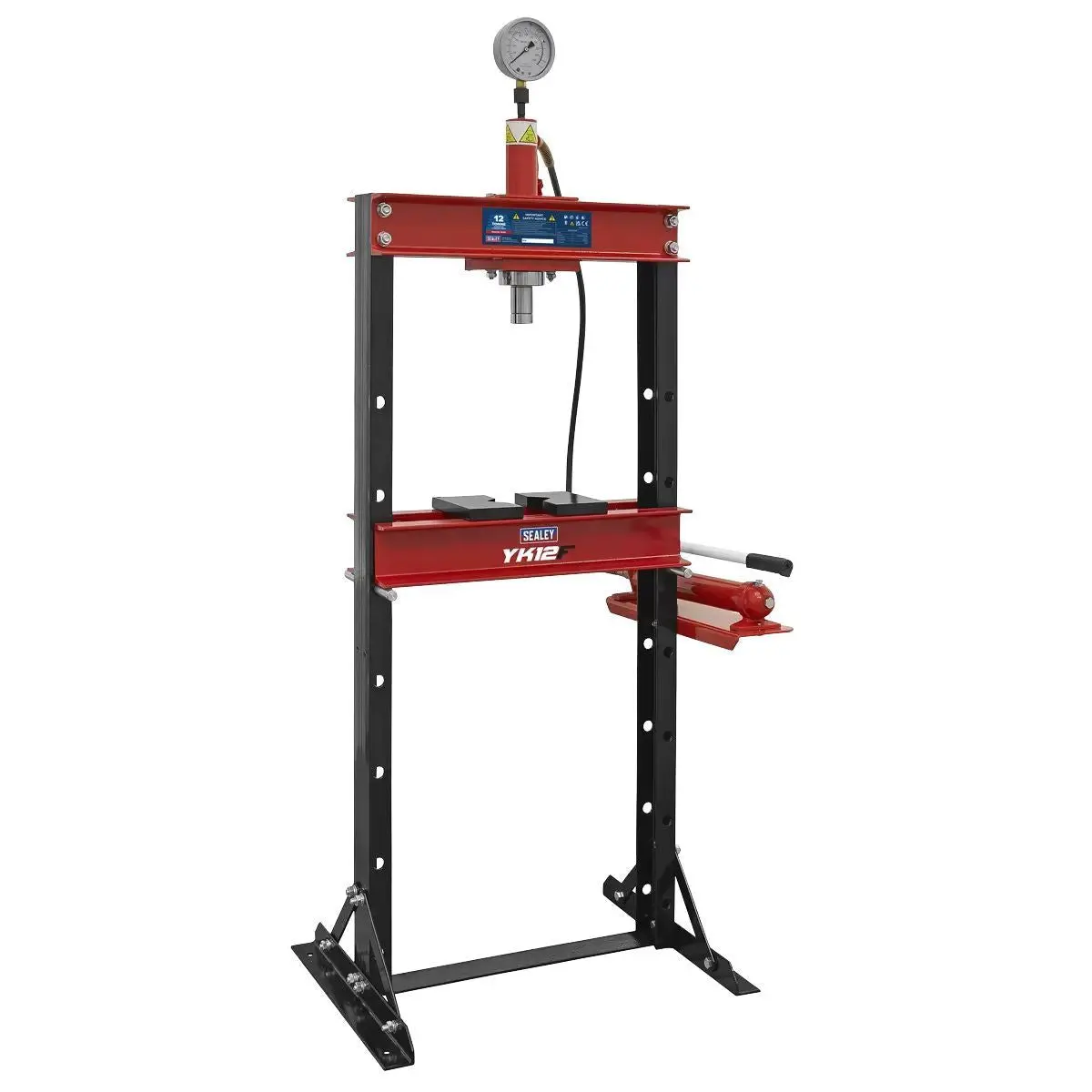 Sealey Yk12f Hydraulic Floor Type Press 12 Tonne 1