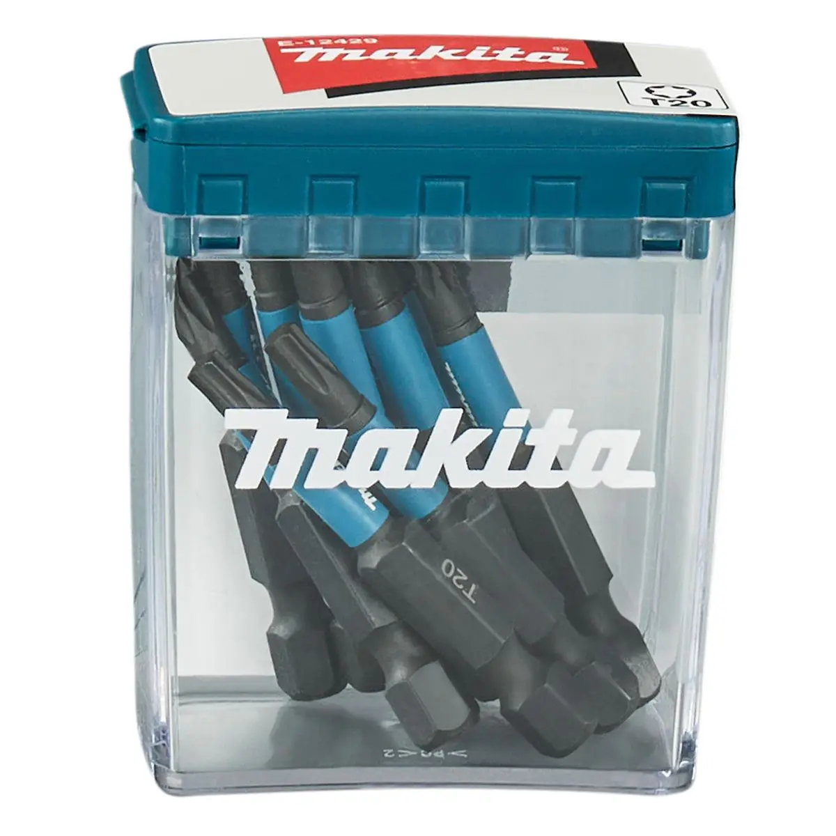 Makita E-12429 T20 50Mm Screw Impact Black Bit Set Of 10 Piece 2
