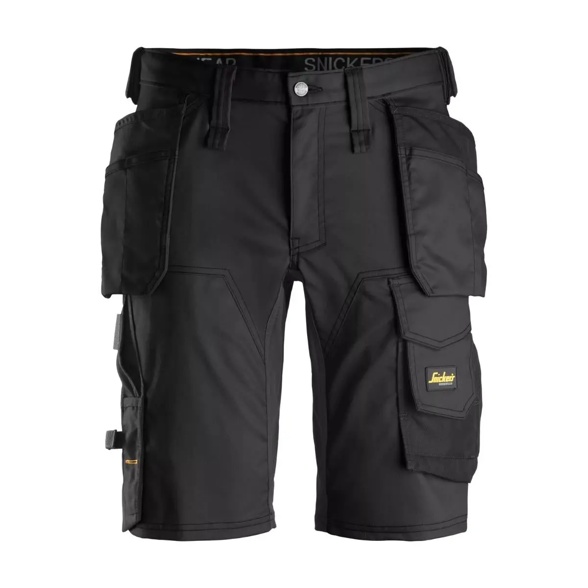 Snickers 6141 Allroundwork Stretch Shorts With Holster Pockets Black - 33" Waist 1