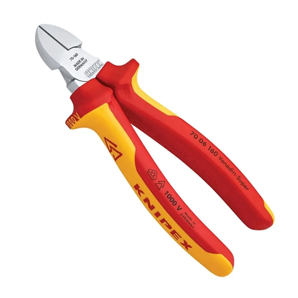Knipex 70 06 180 Sb 180Mm Diagonal Cutting Pliers Vde Kpx7006180 1